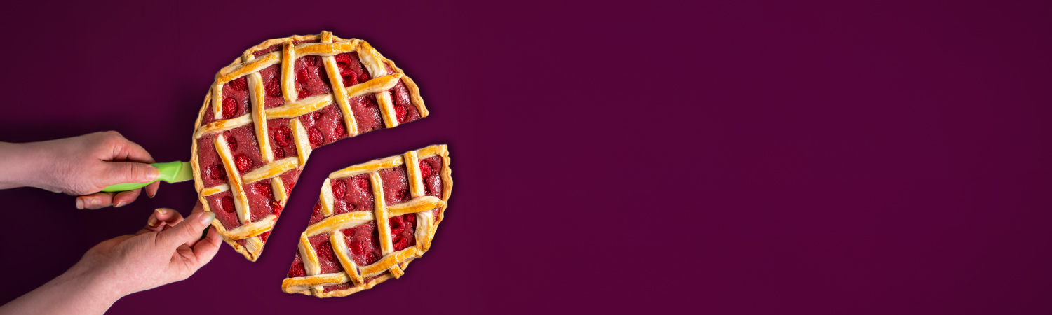 a bigger slice of the pie